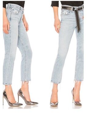 Agolde Cigarette Low Slung Straight Leg Jeans size 26